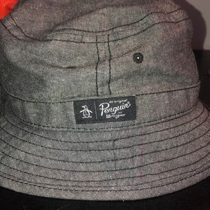 An original penguin bucket hat